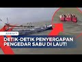 Detik Detik Tim Gabungan Tangkap Pelaku Pengedar Narkoba Jenis Sabu di Perairan Pulau Keciak Kaltara