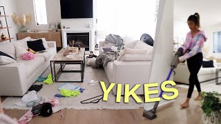 FINALLY cleaning my entire home!!! *it was messy AF*