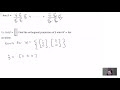 Orthogonal Projection Onto a Subspace