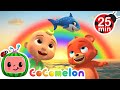 NEW Baby Shark + Colors song + More Cocomelon Animal Time Nursery Rhymes for Kids