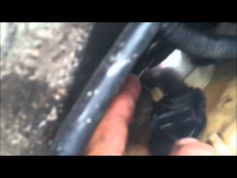 Where is the fuel filter located on a 2000 Dodge Neon?