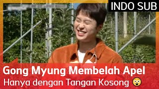 Gong Myung Membelah Apel Hanya dengan Tangan Kosong 😲 #HouseOnWheels3 🇮🇩INDOSUB🇮🇩