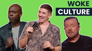 ANDREW Schulz, DAVE Chappelle and RICKY Gervais on woke culture #woke #wokeculture