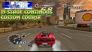 Outrun 2 FXT - Course Editor 15 Stage Custom Course (Upscaled 4K)