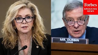 'We Should Be Talking About HR2!': Marsha Blackburn Confronts Durbin About The Border