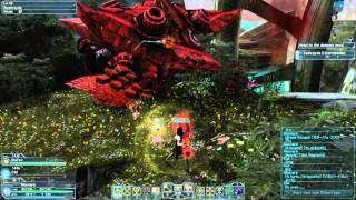 PSO2 - Free Exploration: Ruins(VH) | Rigshrayda Fight