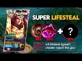 TIGREAL NEW SUPER LIFESTEAL BUILD AND EMBLEM 2024!! (must try✔️)