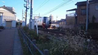 名鉄東岡崎駅～男川駅間一部特別車特急岐阜行き通過