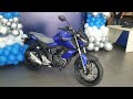 yamaha fz15 2023 azul lançamento