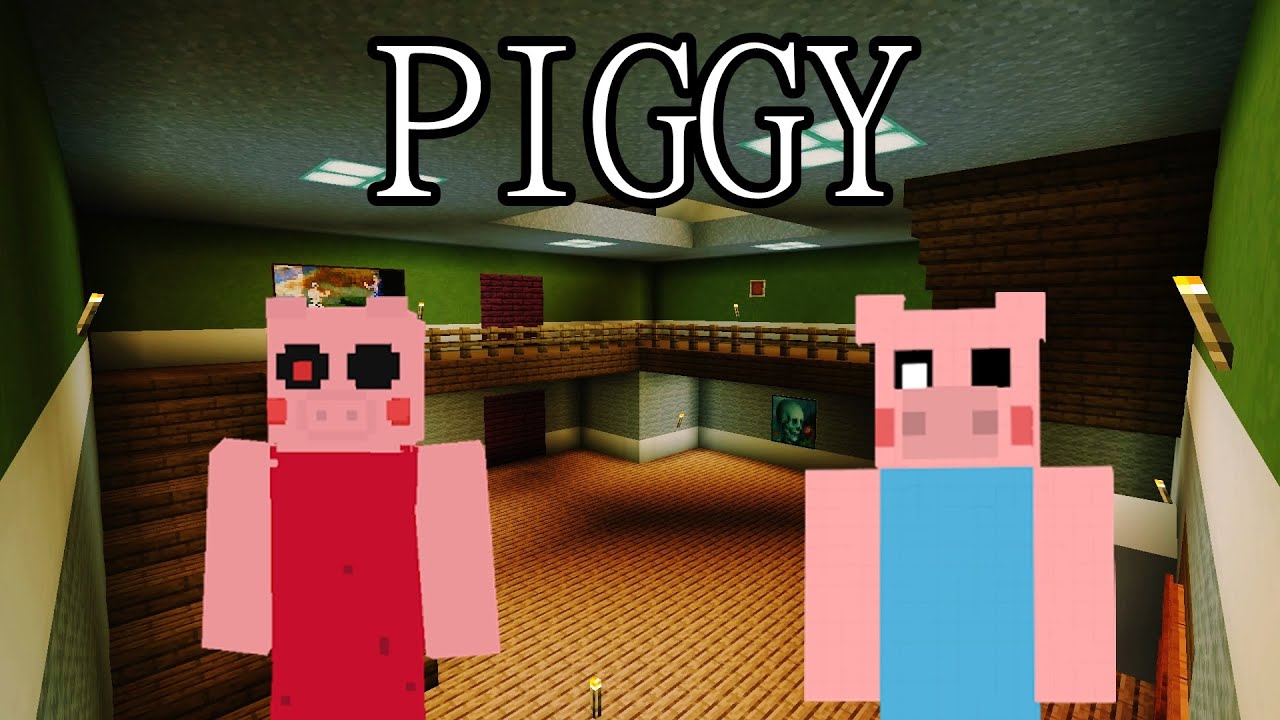 Roblox Piggy: Roblox Piggy House In Minecraft! - Chapter 1 - YouTube