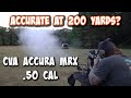 SHOOTING A CVA ACCURA MRX UP TO 200 YARDS!