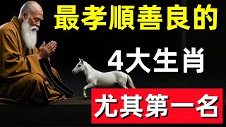 最孝順的生肖，心地善良的4大生肖，尤其第一名感恩父母，有錢沒錢都是大孝子！#生肖 #運勢 #風水 #財運 #佛教 #佛韻玄心#佛学