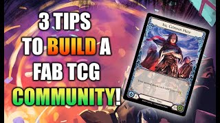 Top 3 Community Tips ➤ For FAB TCG Armories! FABTCG