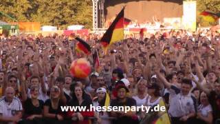 WM Arena Gießen - Public Viewing Deutschland - Spanien