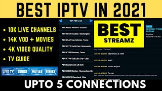 Top new IPTV Service in 2021 | BEST Streamz IPTV Review | No IP Lock