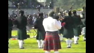 St Lawrence O'Toole pipe band 1991 Cowal games Dunoon