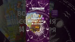 ВОДОЛЕЙ ♒️ СОВЕТ ДНЯ 14 ОКТЯБРЯ #водолей  #гороскоп #таро #tarot #reels #100 #рек #shots #карты