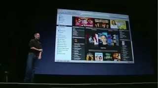 Steve Jobs previews Apple TV iTV   Apple Special Event 2006