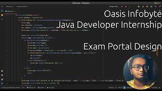 Exam Portal Design | Java Developer Internship | Oasis Infobyte