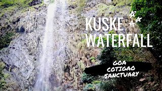 Kuske waterfalls|Cotigao Sanctuary|Goa