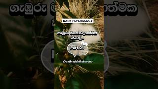 ගැඹුරු මනෝවිද්‍යාත්මක කරුණු #shorts #psychology