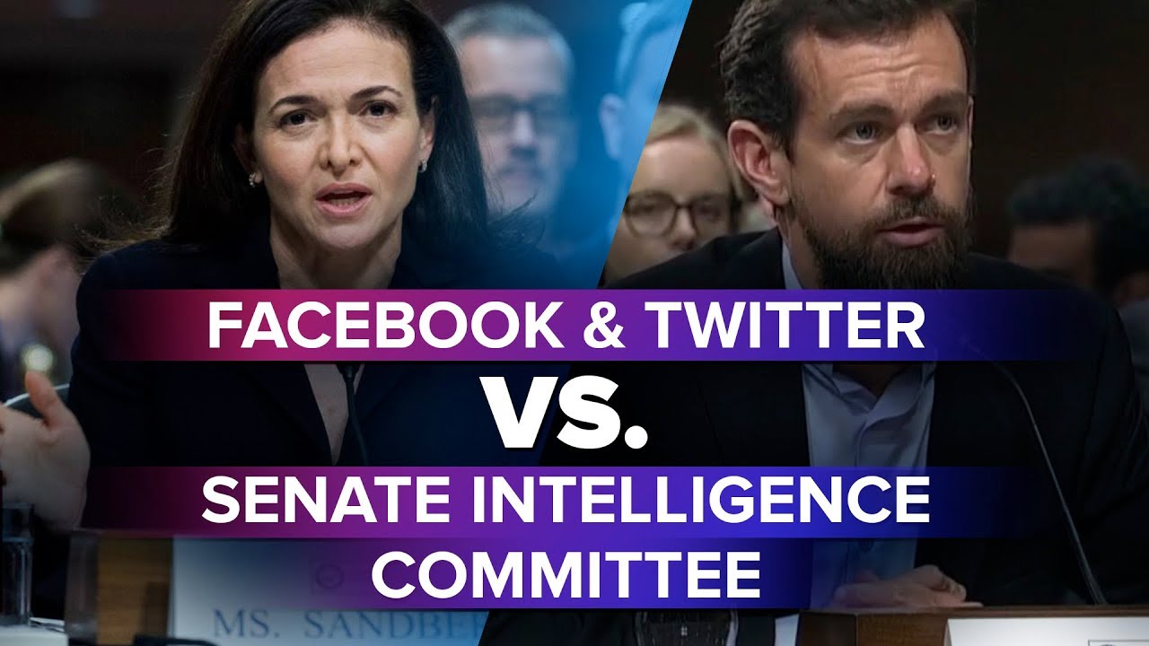 Facebook And Twitter Testify At The Senate Intelligence Committee ...