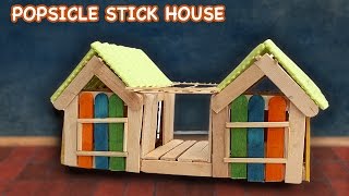 Popsicle Stick House #8 - Crafts ideas for Fairy house