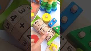 Wooden Educational Toys/Montessori Toys/Learning Toys/Brain Development Toys/Playtime For Kids