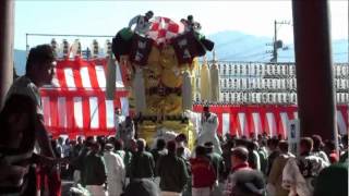 太鼓台列伝2011【新居浜太鼓まつり・一宮神社】①