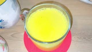 Turmeric Milk Potion معجون شير و زردچوبه برا گلو درد، ريزش و درد مفاصل