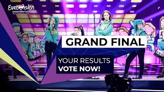 Eurovision 2021 - Grand Final Voting Simulation- VOTE NOW!