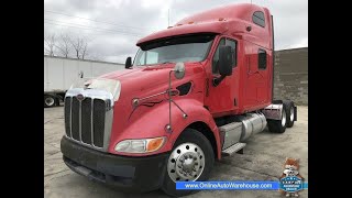 2007 *PETERBILT 387* *SEMI TRUCK* 475hp CAT15 C15 CATERPILLAR 13 SPEED DOT READY HOT RED BIG RIG...