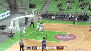 Union Olimpija - Helios Suns 67:69 (1. tekma, Liga Telemach, 1/4 finale, 5.5.2015) - Highlights