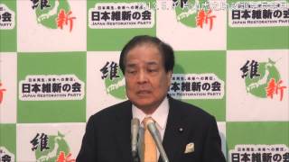 【2013.5.9】片山虎之助 国会議員団政調会長会見