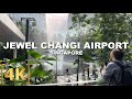Walking Tour at the World-Famous Jewel Changi Airport | Singapore | 4K