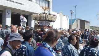 平成25年 厚田神社 例祭神輿渡御（その2）