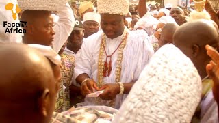 500 MILLION NAIRA FESTIVAL OONI OF IFE  ADEYEYE OGUNWUSI CELEBRATED ODUN AJE IN GRAND STYLE