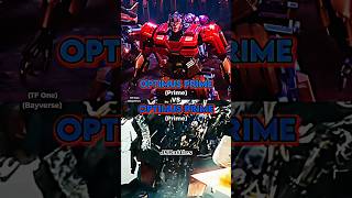 Optimus Prime (TF One) vs Optimus Prime (Bayverse)