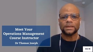 Course Instructor Introduction