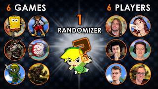 We randomized SIX games together… it was CHAOS