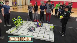 2048A Bellaire VEX IQ Team Work 33 with 37 Points