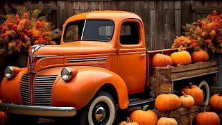 Vermont Autumn road, Instrumental Acoustic Indie/Folk Playlist, Chill Music, Open Road Folk Music