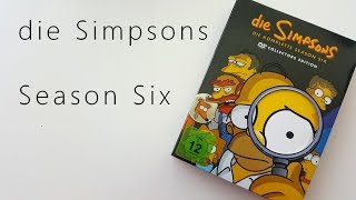 DVD die SIMPSONS Die komplette Season Six (Collector's Edition) | Unboxing