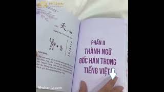 Sách nhớ Hán tự thông qua chiết tự chữ Hán NHT Books 2022