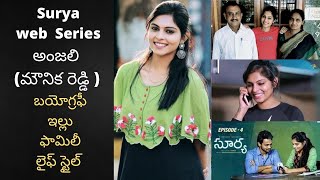Mounika Reddy Surya Web Series Heroine Biography Lifestyle Family Husband Telugu portal