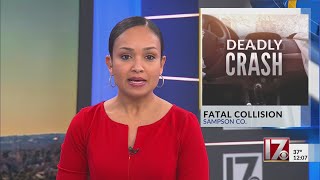 Two dead in fatal head on vehicle collision in Sampson County