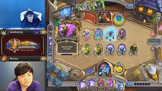 Hearthstone Grandmasters 2019: Tom60229 vs Ryvius | Week 1 Day 2 | Asia-Pacific