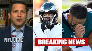 NFL LIVE | Adam Schefter: Jalen Hurts out vs. Cowboys amid concussion protocol; Pickett to start