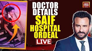 Saif Ali Khan Attack Live Updates | Saif Accompanied By Taimur: Doctor | Sail Ali Khan's House CCTV