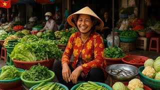 🇻🇳 Inside a Traditional Saigon Market – Real Vietnam Life!